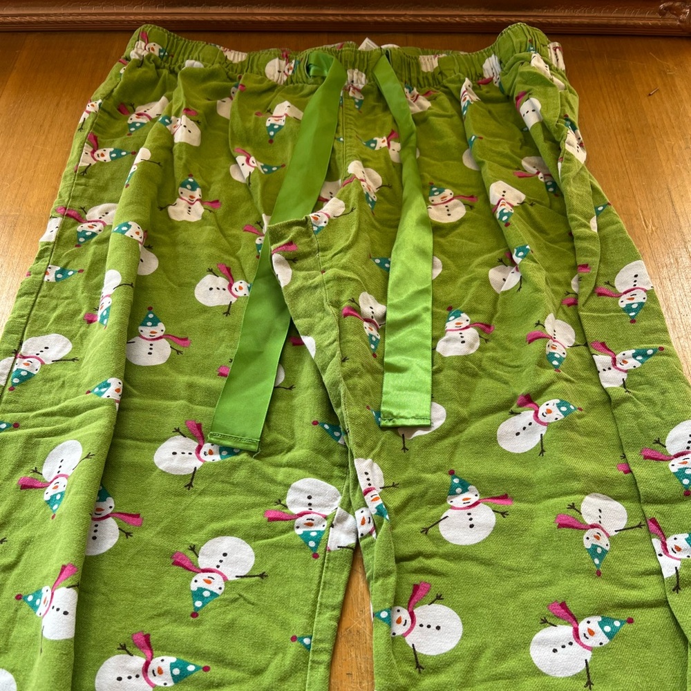 Old Navy Intimates Christmas Snowman Pajama Pants